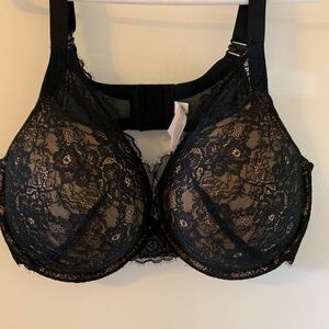 Auden Black Lace Underwire Bra